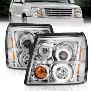 Cadillac Escalade / Escalade ESV 02-06 Projector Headlights - Chrome - Image 1
