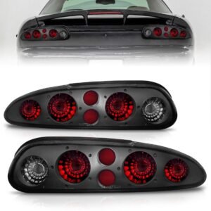 CHEVROLET CAMARO 93-02 TAIL LIGHTS DARK SMOKE - Image 1