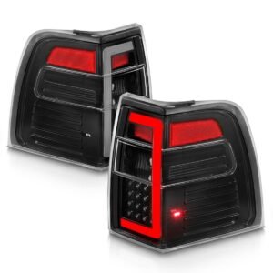 Ford Expedition 07-17 Led Tail Lights Black Housing Clear Lens - Image 2