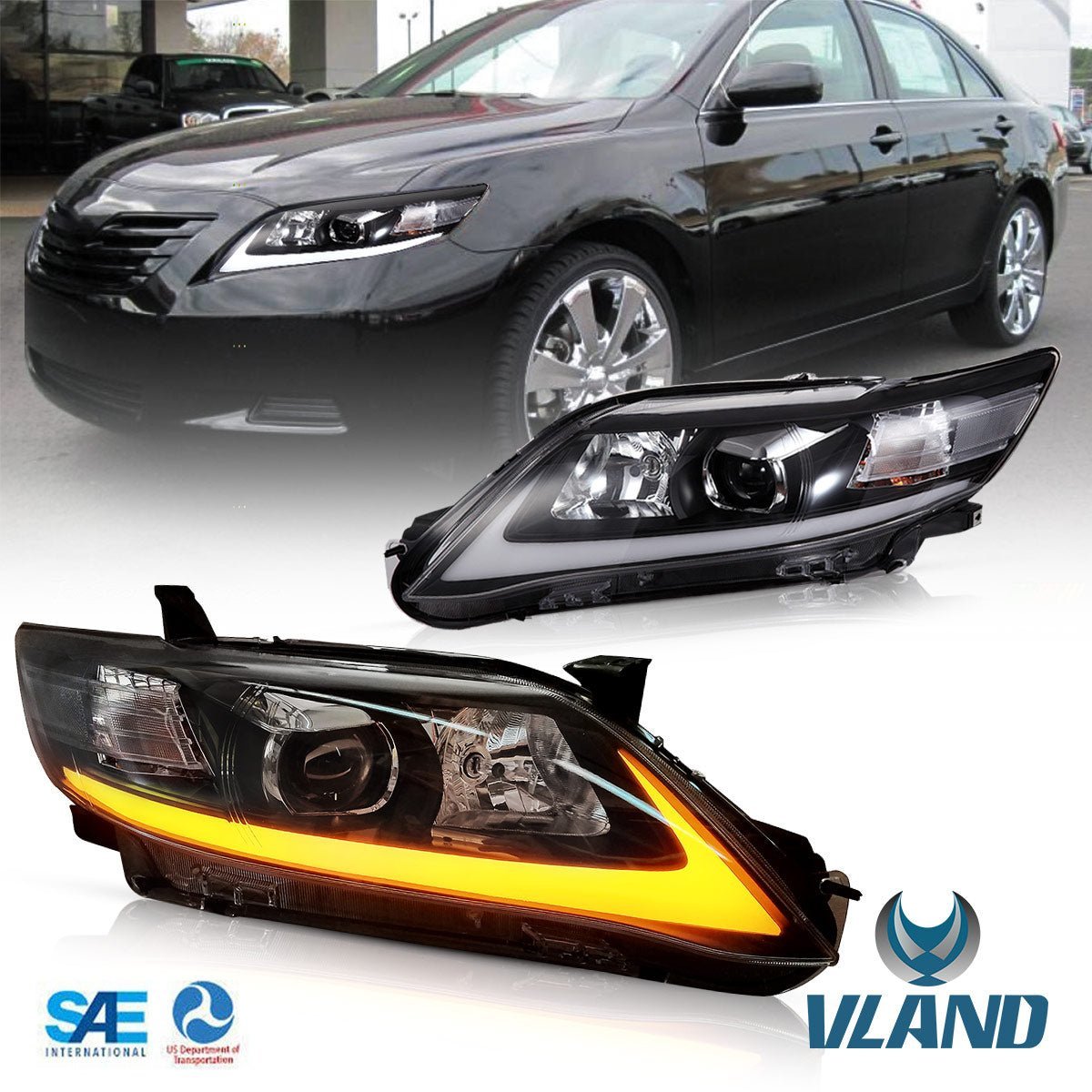 VLAND Headlights For Toyota Camry 2009-2011 - Image 12