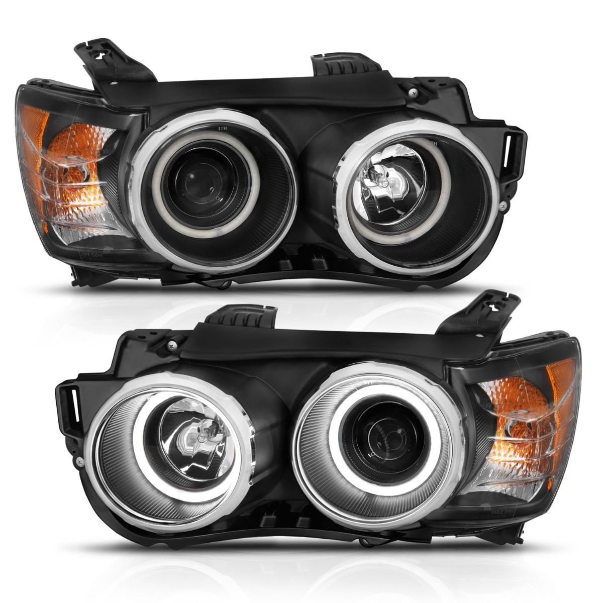 Chevy Sonic 12-15 4DR hatchback Projector Headlights - Black - Image 2