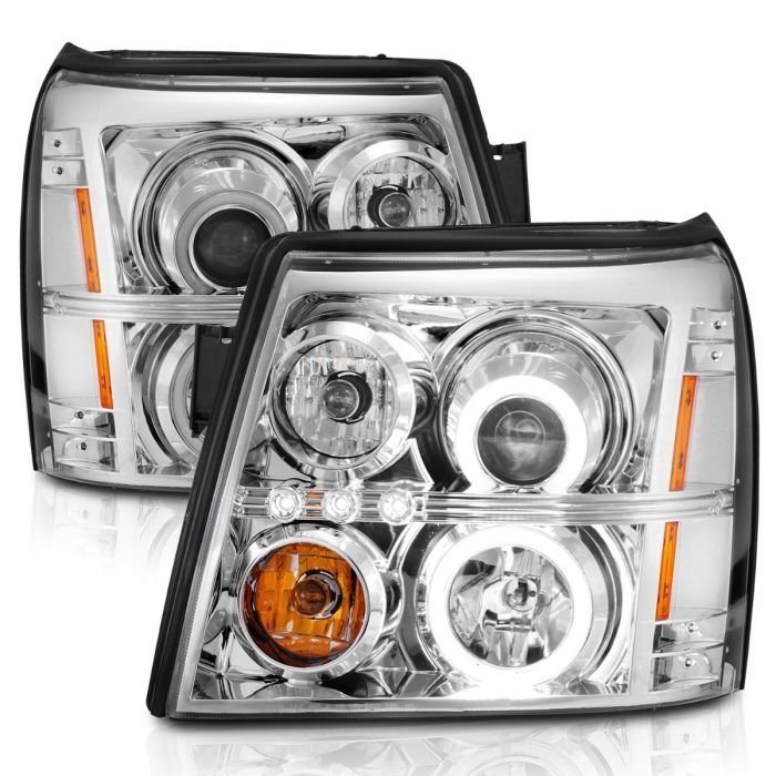 Cadillac Escalade / Escalade ESV 02-06 Projector Headlights - Chrome