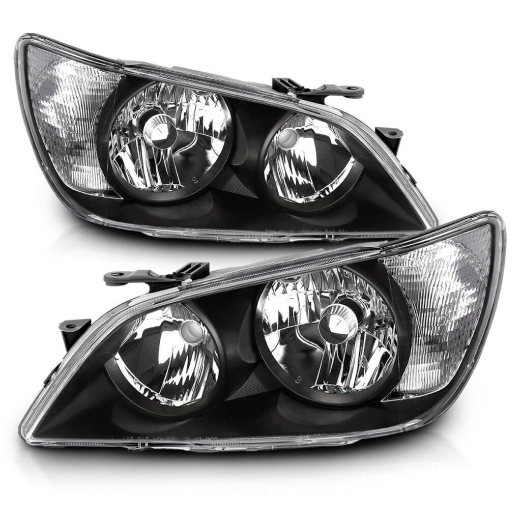 Lexus IS300 01-05 Crystal Headlights Black