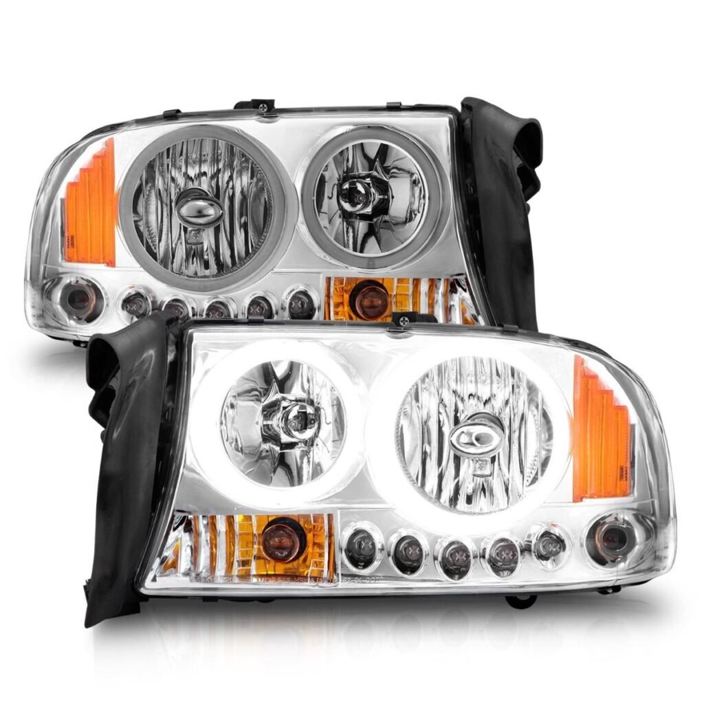 DODGE DAKOTA 97-04 / DURANGO 98-03 HEADLIGHTS CHROME