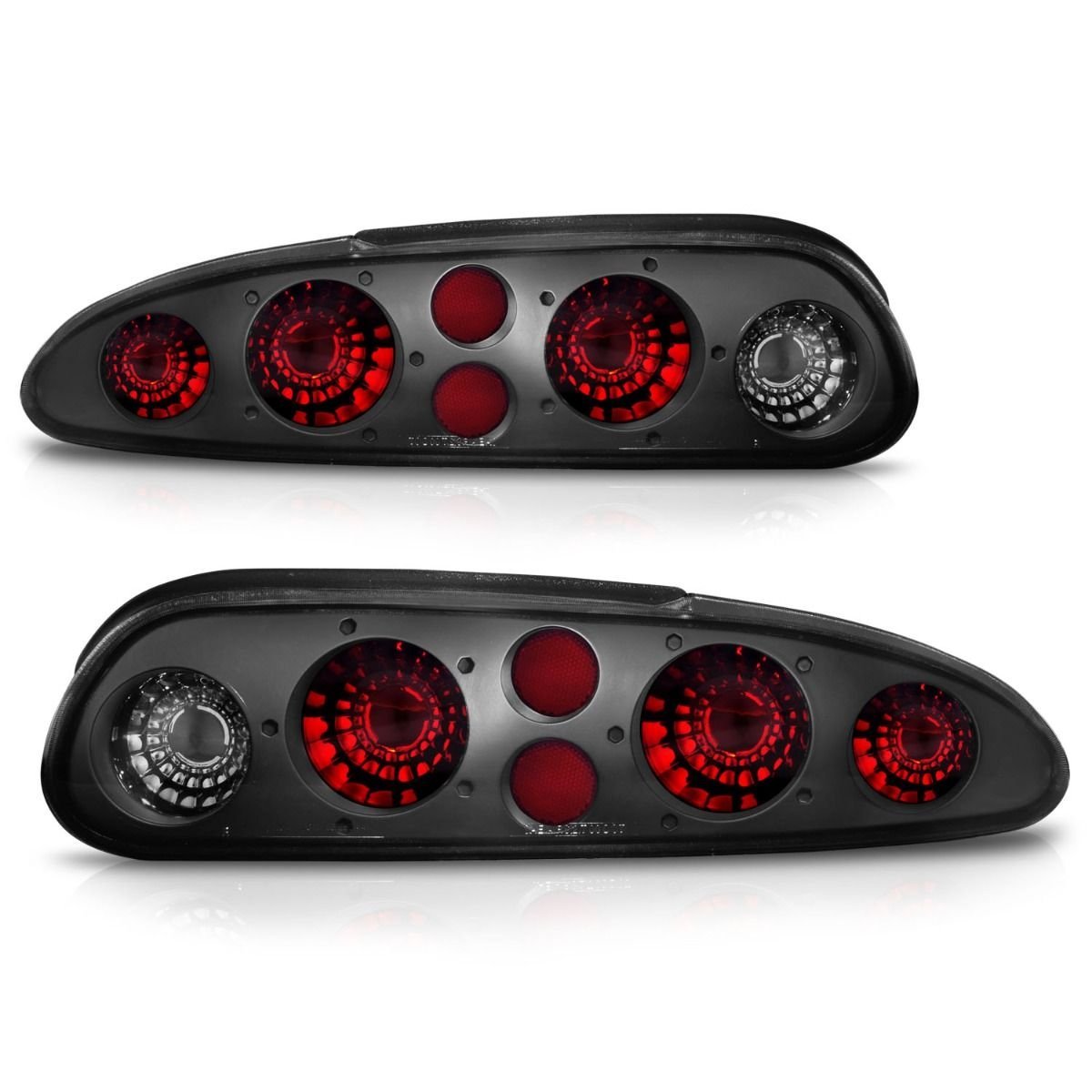 CHEVROLET CAMARO 93-02 TAIL LIGHTS DARK SMOKE - Image 2