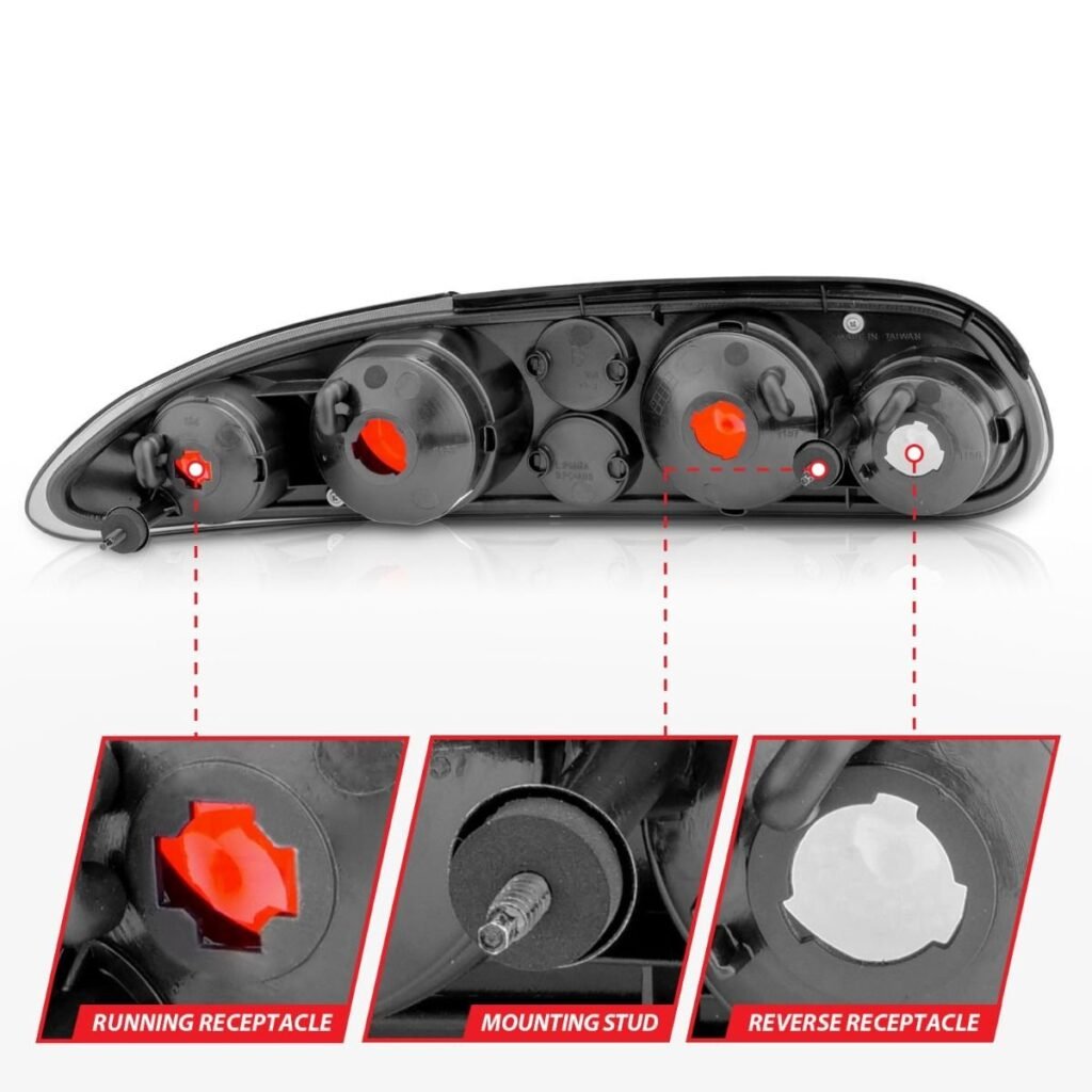 CHEVROLET CAMARO 93-02 TAIL LIGHTS DARK SMOKE