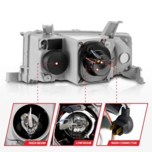 Scion Xb 04-07 Projector Halo Headlights Chrome - Image 5