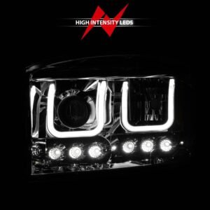 DODGE RAM 1500 06-08 / RAM 2500/3500 06-09 PROJECTOR HEADLIGHTS W/ U-BAR CHROME HOUSING - Image 6