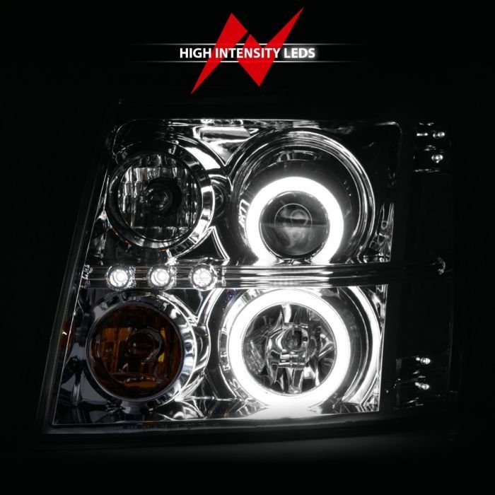 Cadillac Escalade / Escalade ESV 02-06 Projector Headlights - Chrome