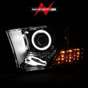 Dodge Ram 1500 09-18 / Ram 2500/3500 10-18 Projector Headlights Chrome - Image 6
