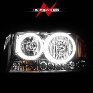 DODGE DAKOTA 97-04 / DURANGO 98-03 HEADLIGHTS CHROME - Image 6