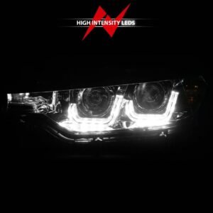 BMW 3 Series F30 12-15 4DR Projector Headlights U-bar Chrome - Image 6