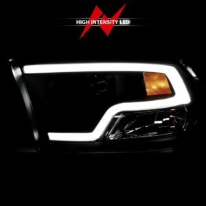 Dodge Ram 1500 09-18 /ram 2500/3500 10-18 Projector Plank Style Headlights Black Clear Amber (for Non-projector Models) - Image 6