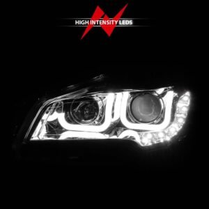 Ford Escape 13-16 Projector U-bar Headlights Chrome - Image 6