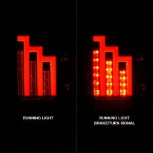 Toyota Tacoma 16-22 Led Tail Lights With Black Housing - Image 6