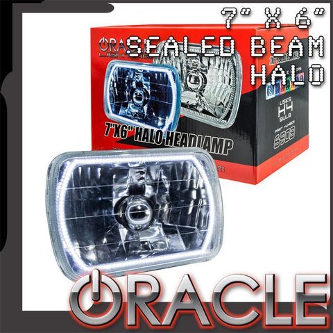 1978-1986 Ford Bronco Oracle Pre-installed 7x6" H6054 Sealed Beam Headlight