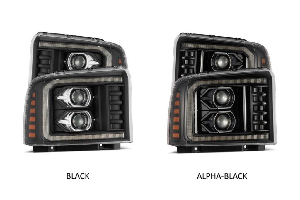 Ford Super Duty (05-07): Alpharex Luxx Headlights