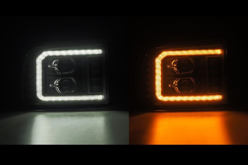 Ford Super Duty (05-07): Alpharex Luxx Headlights