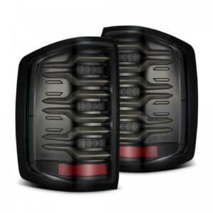 Chevrolet Silverado (14-18): Alpharex Luxx Led Tail Lights - Image 2