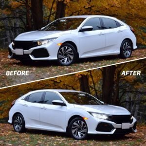 VLAND 1 Pair LED Headlights For 10th Gen Honda Civic Sedan / Coupe / Hatchback / Type R 2016-2021(US Warehouse) - Image 6