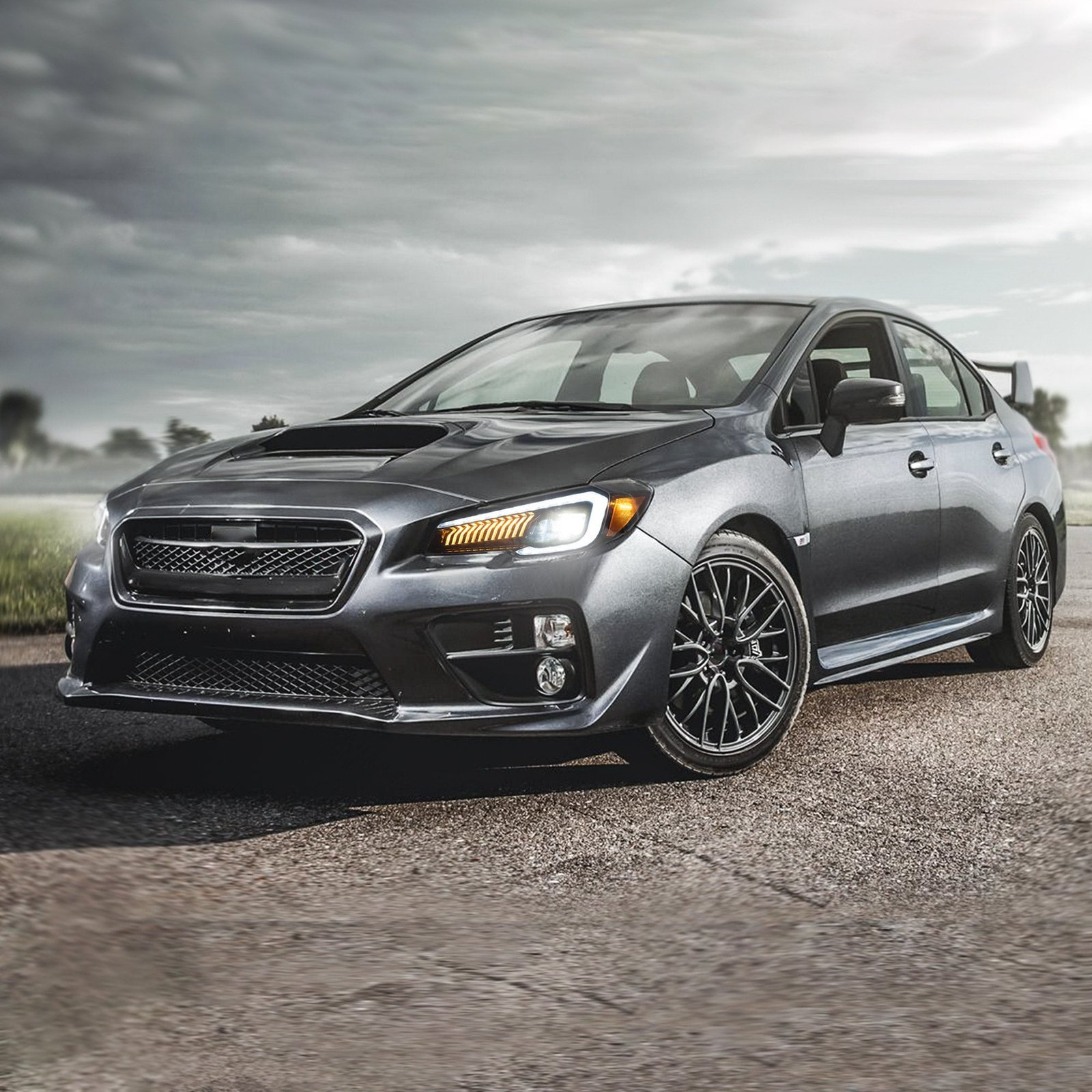 VLAND LED Dual Beam Projector Headlights For Subaru WRX 2015-2021 [DOT. SAE.] - Image 15