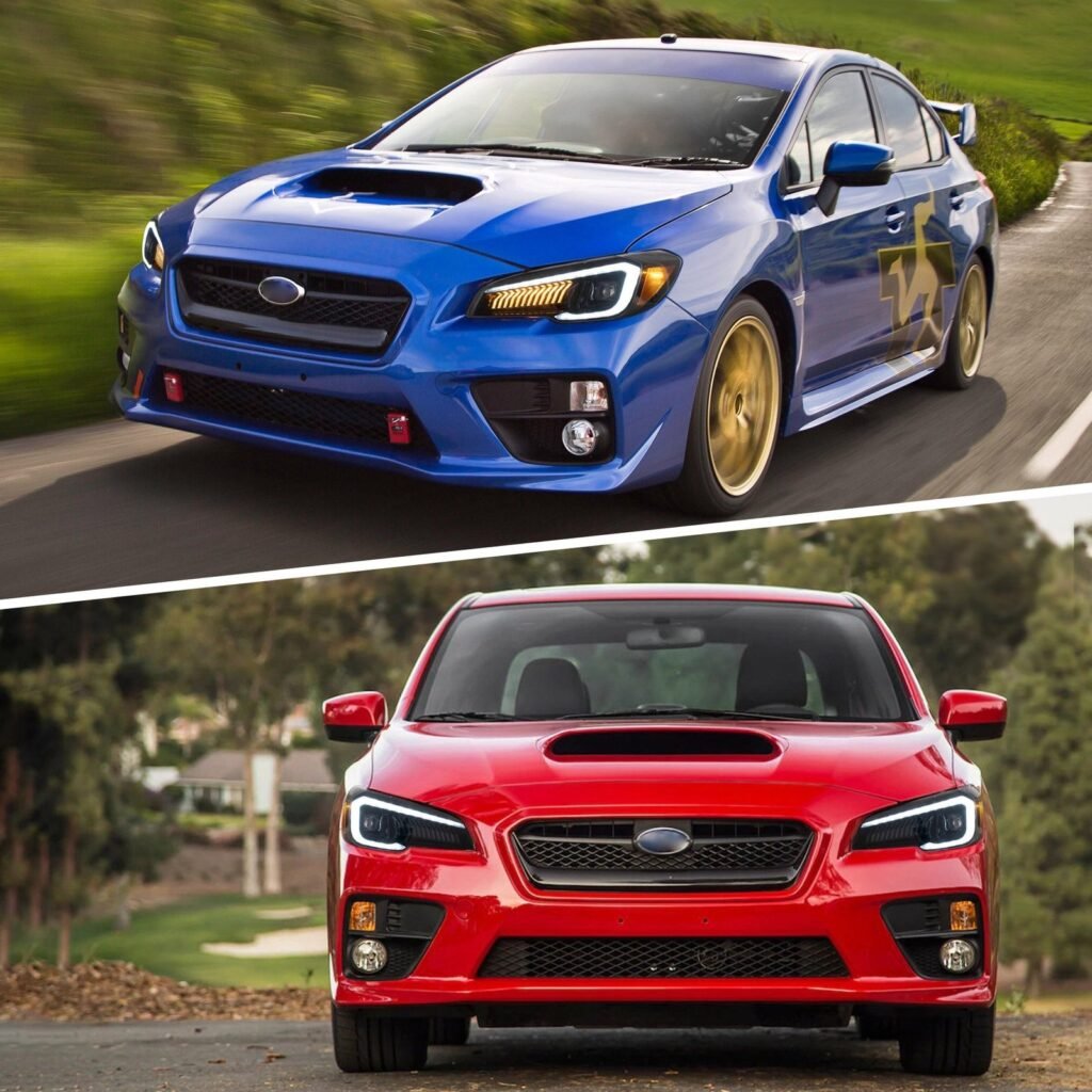 VLAND LED Dual Beam Projector Headlights For Subaru WRX 2015-2021 [DOT. SAE.]