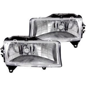 DODGE DAKOTA 97-04 / DURANGO 98-03 CRYSTAL HEADLIGHTS CHROME - Image 1