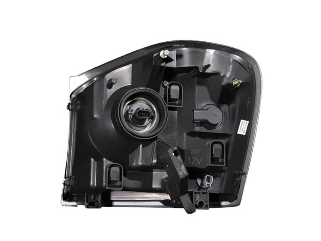 Dodge Durango 04-06 Crystal Headlights Black