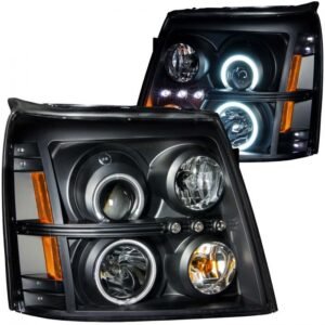 Cadillac Escalade / Escalade Esv 02-06 Projector Headlights Black - Image 1