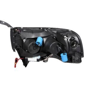 Dodge Ram 1500 94-01 / Ram 2500/3500 94-02/ Ram Sport Model 94-98 Projector Headlights Halo Chrome - Image 3