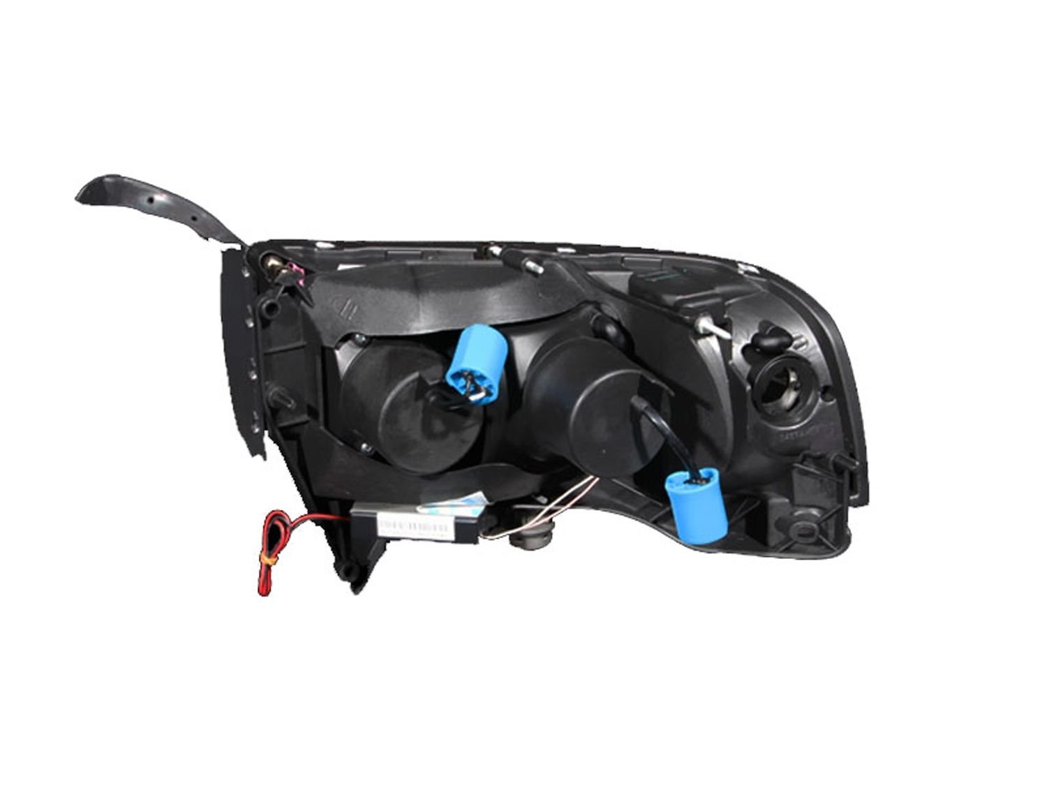 Dodge Ram 1500 94-01 / Ram 2500/3500 94-02/ Ram Sport Model 94-98 Projector Headlights Halo Chrome - Image 3