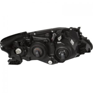 Lexus RX350 10-12 Projector Headlights Black Clear - Image 2