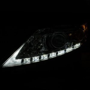Lexus RX350 10-12 Projector Headlights Chrome Clear - Image 3