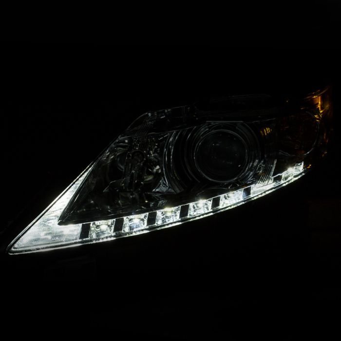 Lexus RX350 10-12 Projector Headlights Chrome Clear