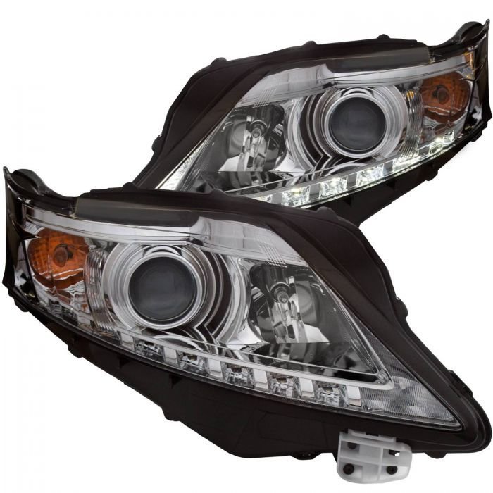 Lexus RX350 10-12 Projector Headlights Chrome Clear