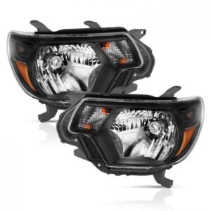 Toyota Tacoma 12-15 Crystal Headlight Black - Image 5
