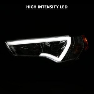 Toyota 4runner 14-21 Projector Plank Style Headlights Chrome - Image 5