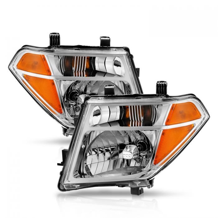 Nissan Frontier 05-08 / Pathfinder 05-07 Headlights W/ Chrome