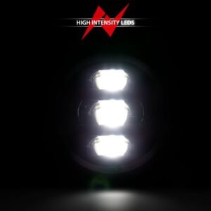 Jeep Wrangler Jl 18-21 Full Led Projector Headlights Black (Jeep Wrangler Jl Only) - Image 3