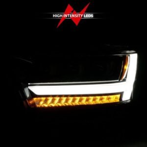 Ram 1500 (New Body) 19-21 Full Led Projector Headlights Black - Image 5