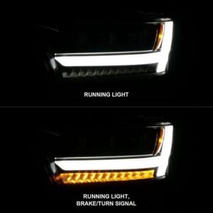 Ram 1500 (New Body) 19-21 Full Led Projector Headlights Black - Image 8