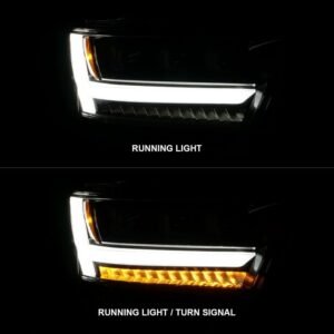 Ram 1500 (New Body) 19-21 Full Led Projector Headlights Black - Image 8