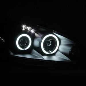 Acura RSX 05-06 Projector Halo Headlights Black - Image 3