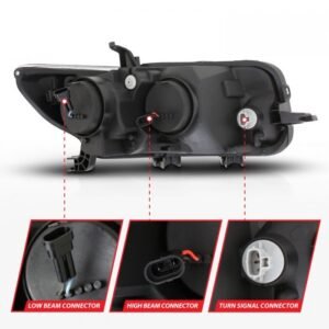 Scion Xb 08-10 Projector Headlights Black W/ Rx Halo - Image 5