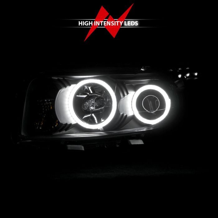 Scion Xb 08-10 Projector Headlights Black W/ Rx Halo