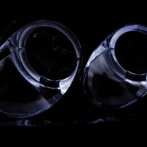 Volkswagen Passat 01-05 G2 Projector Headlights Chrome W/ Halo - Image 3
