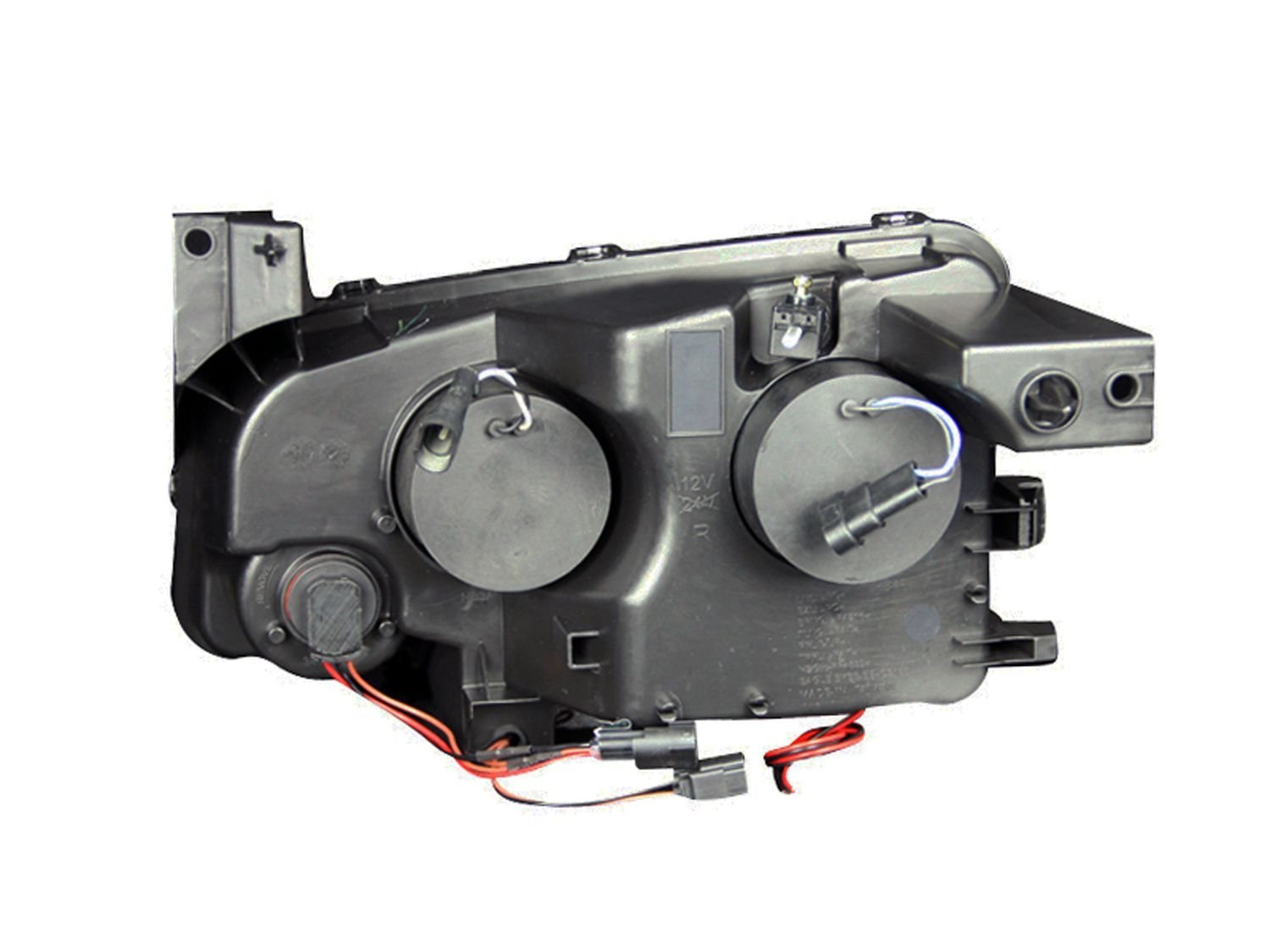 Dodge Charger 06-10 Projector Headlights Black Housing - Image 2