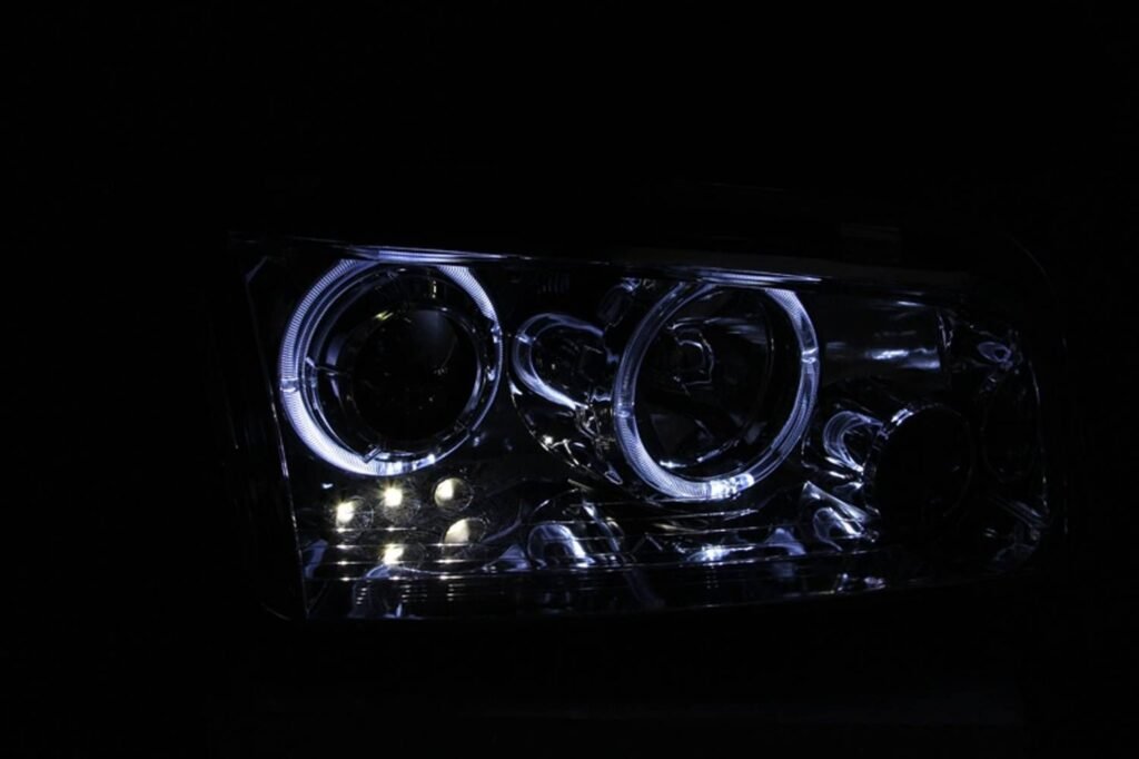 Dodge Charger 06-10 Projector Headlights Chrome Housing