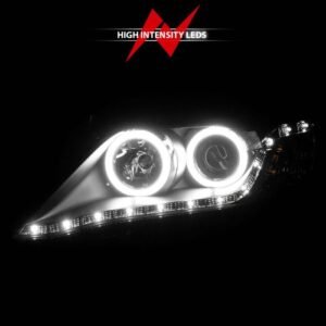 Toyota Camry 10-11 Projector Headlights Black W/ Rx Halo - Image 6