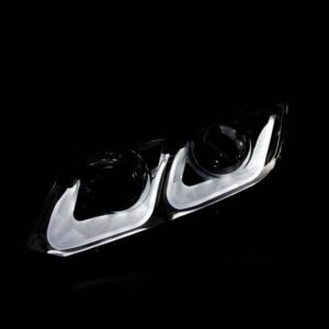 Honda Civic 2 DR 12-13 / 4 DR 12-15 Projector Headlights U-bar Chrome Clear - Image 3